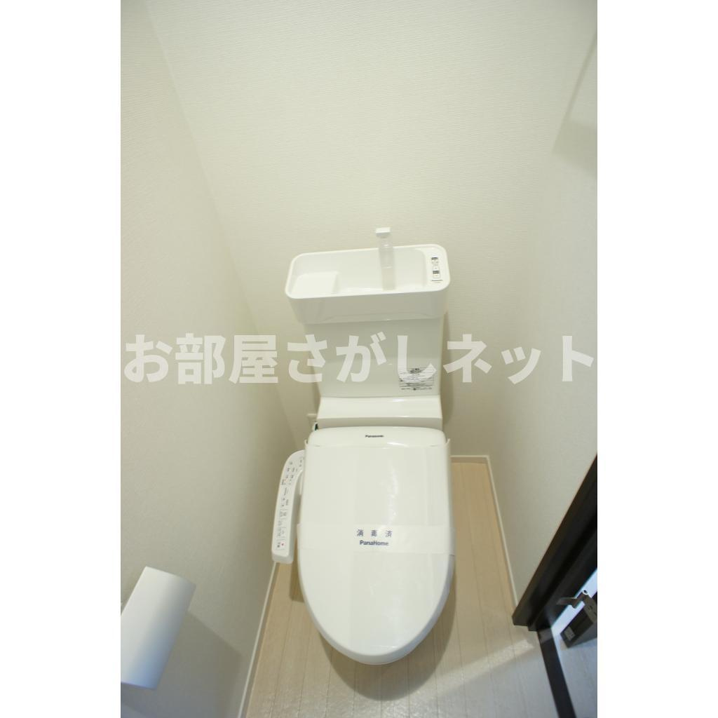 ジスタス入谷【おとり物件なし】#学生・社会人にオススメ！初期費用分割払いOK！のトイレ