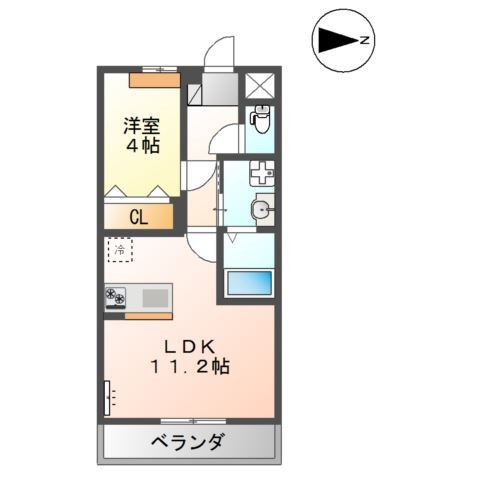 ユースハイムの間取り