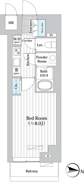 ルーエ押上の間取り