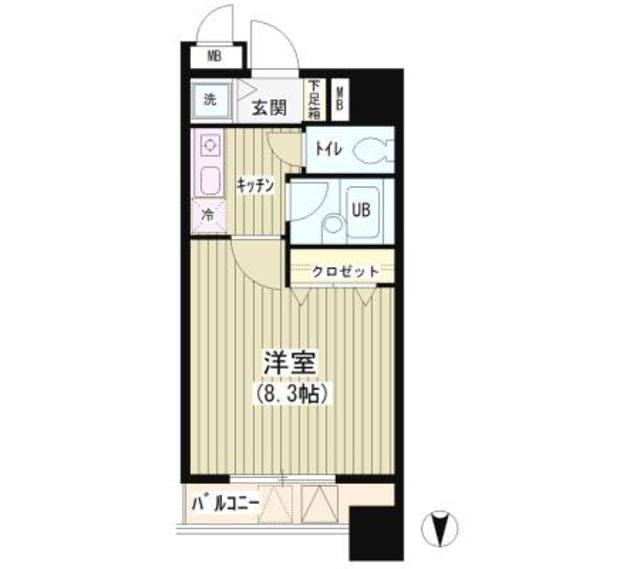 アクアコートの間取り