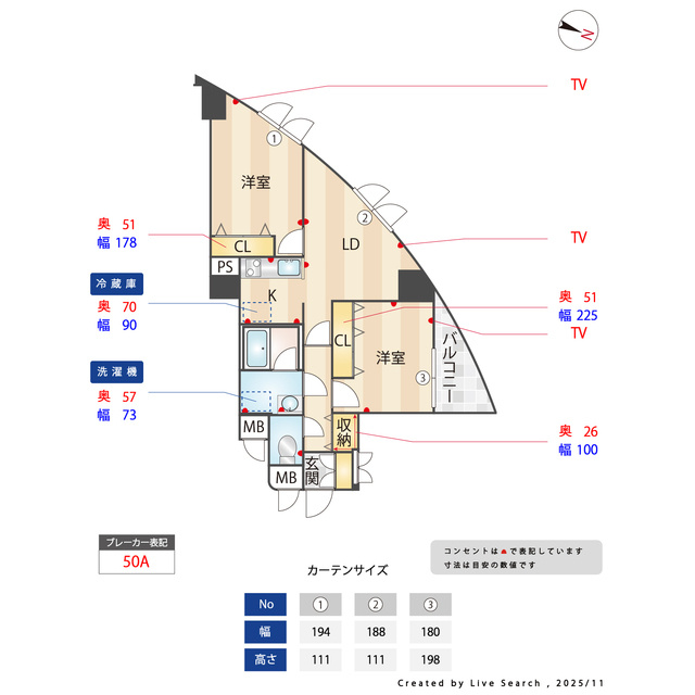 オーパスホームズ白山の間取り