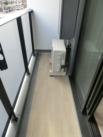 市谷仲之町ビューアパートメントのバルコニー|※写真は同タイプ住戸です。