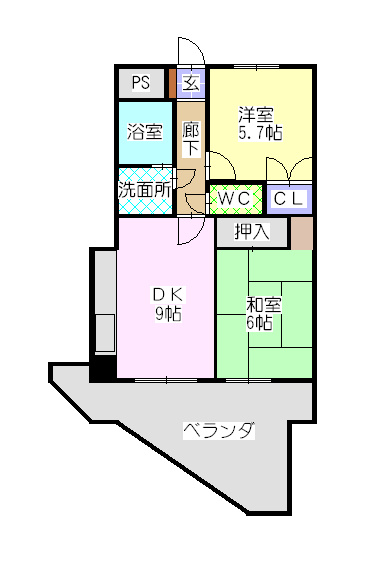 ディーベス２３の間取り