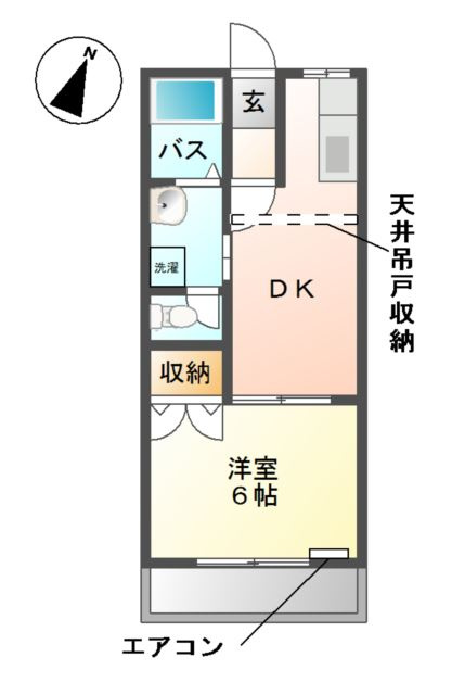 コーポ幸の間取り