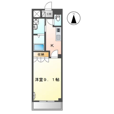 ダイヤモンドヒルズの間取り