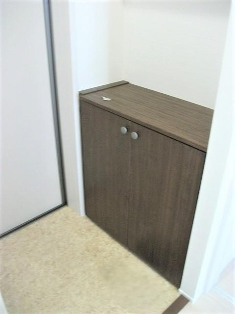 ソレイユの玄関