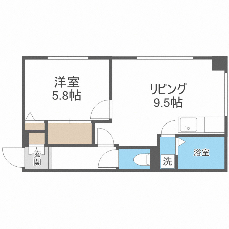 プレジールSIGEMIの間取り