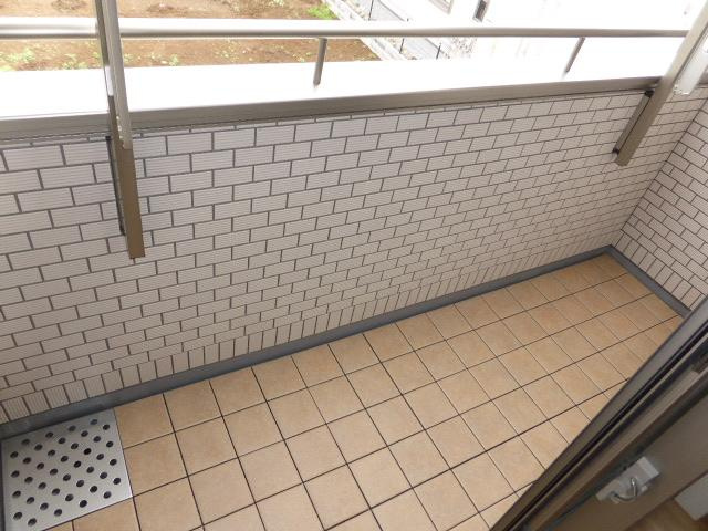グリーンパークⅢのバルコニー