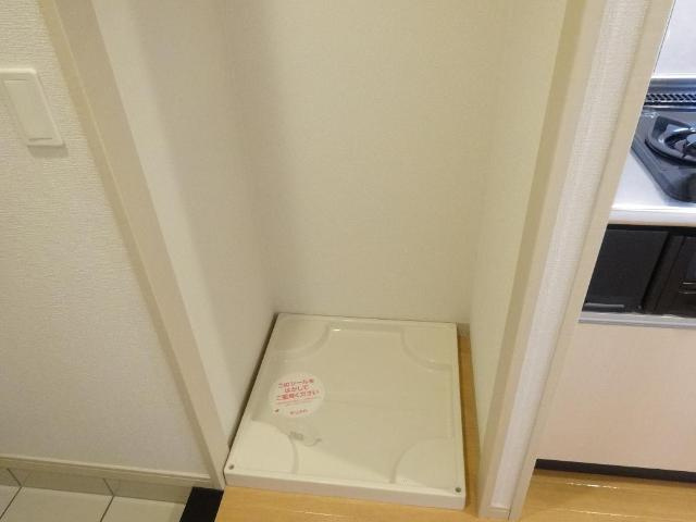 グレイス江北の洗面所|室内洗濯機置場