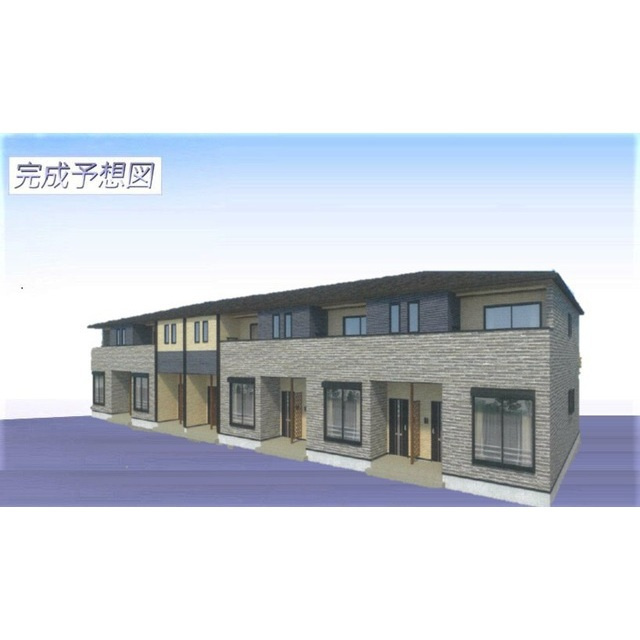 本巣市政田のアパートの外観|イメージ図