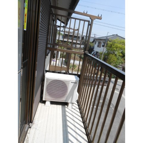 甥田町稲垣貸家のバルコニー|ベランダ