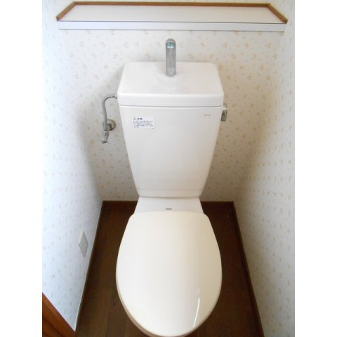 甥田町稲垣貸家のトイレ|洋式トイレ
