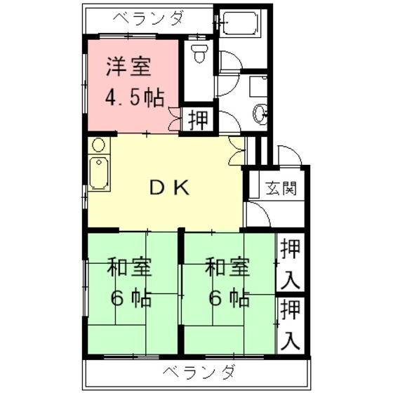 プラザ・スールの間取り
