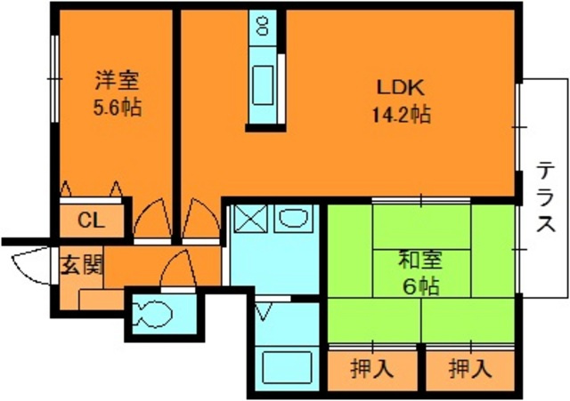 レスパス　デュルポ堀内B