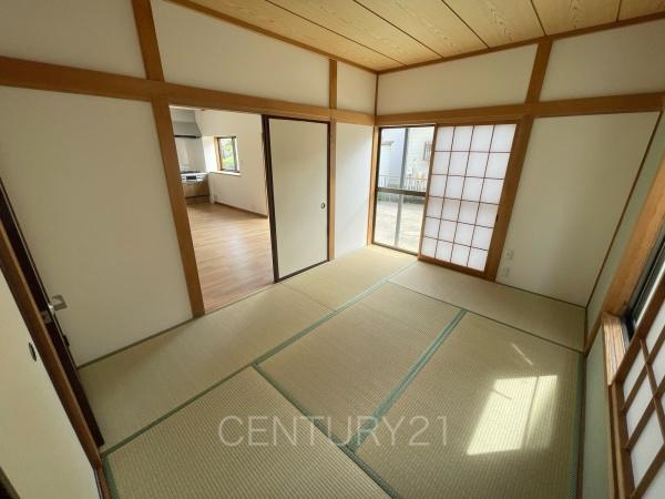 前橋市前箱田中古住宅の和室|１階和室です。