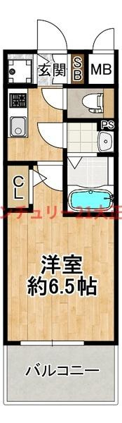 エスリード大阪エヴォルツの間取り