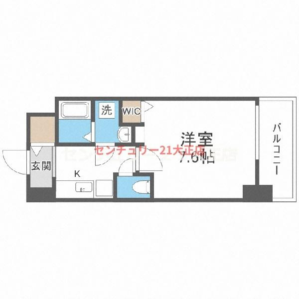 ベイサイドパークOSAKAノースレジデンシスの間取り