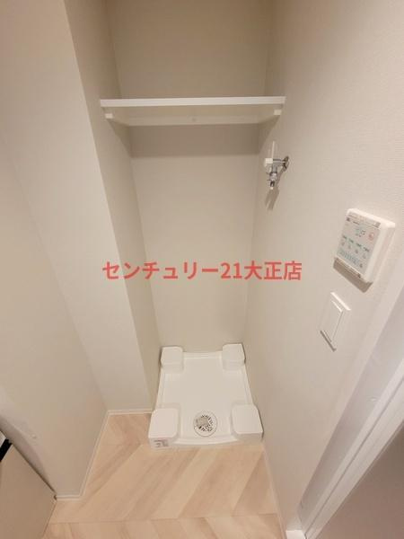 Louis Residence 弁天町の洗面所|★室内洗濯パン★