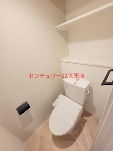 Louis Residence 弁天町のトイレ|★温水洗浄暖房便座付き★