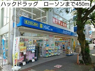 【周辺】 | アムール | ハックドラッグ　ローソンまで450m