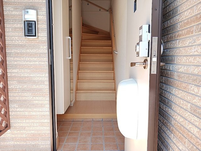 メゾンビューⅢの玄関