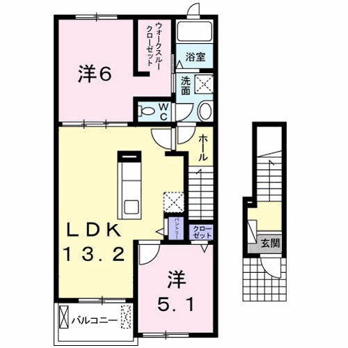 プラシードの間取り