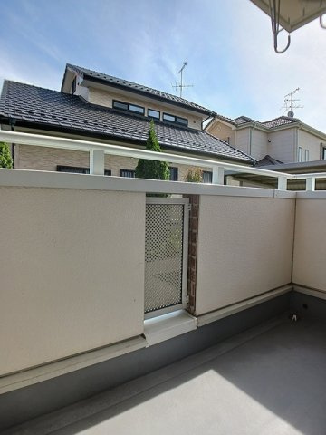 ブルックハイツⅦのバルコニー