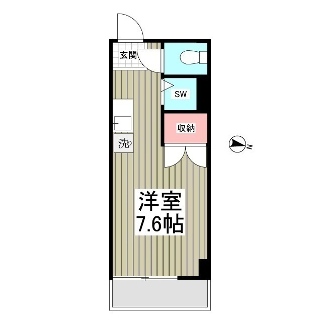 小手指シティハイツの間取り