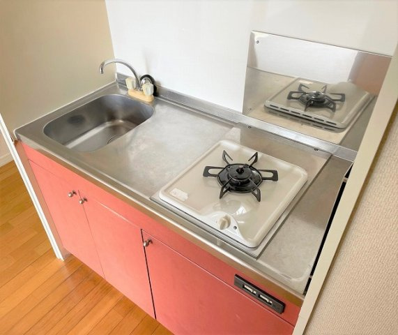 レオパレスグリーンドゥのキッチン