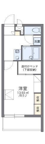 レオパレス柳堀町の間取り
