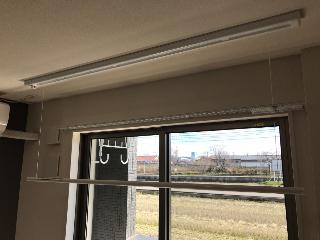 【設備】 | カメリア | 室内物干し