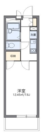 レオパレスアネックスの間取り