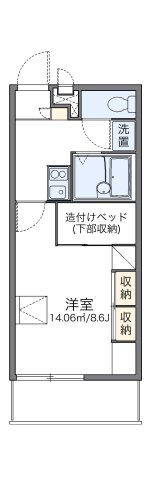 レオパレス神山の間取り