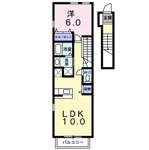 モダンの間取り