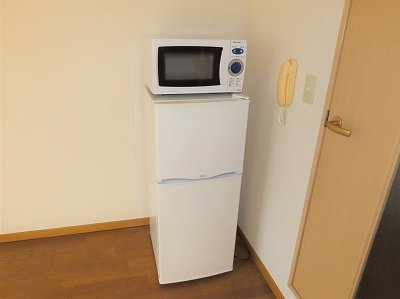 レオパレスファーストステージＳのその他|電子レンジ、冷蔵庫完備