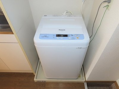 レオパレスファーストステージＳのその他|洗濯機も付いています