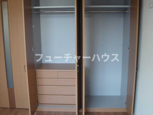サンフィットあけぼのの収納|クローゼット