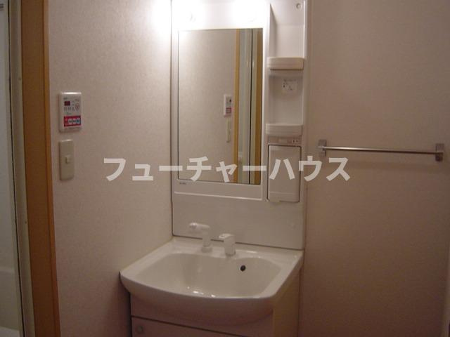 グリーンビューハイムの洗面所|洗髪洗面化粧台