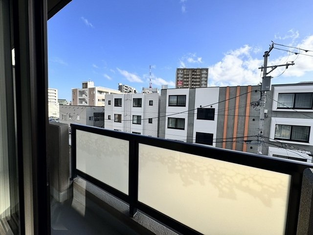 ユートピア１５のバルコニー