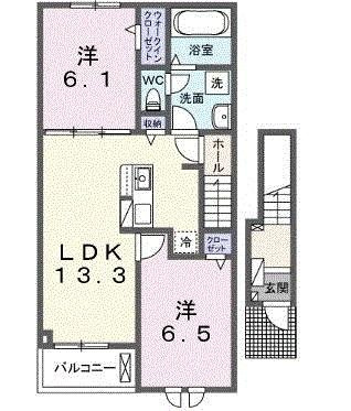ノイエ　ハイマートの間取り