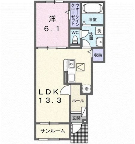 エルヴェの間取り