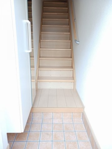 グリーンヒルⅡの玄関