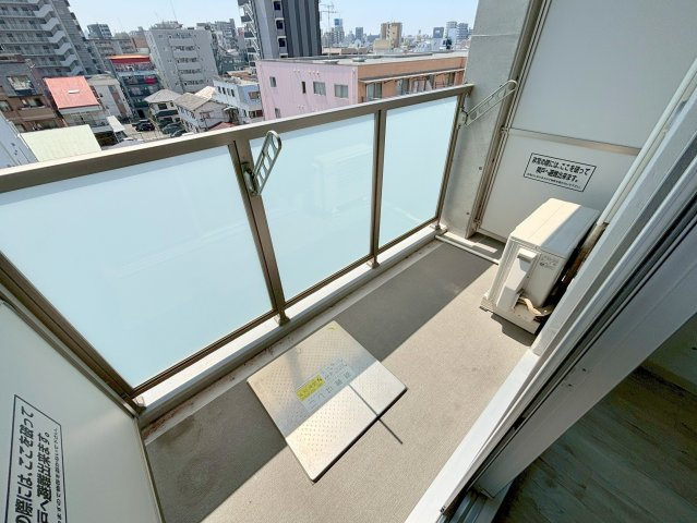 LaCASA新北野Ⅱのバルコニー