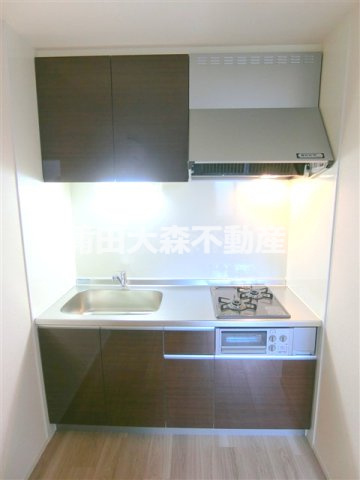 Grace Residence（グレイスレジデンスのキッチン|2口ガスシステムキッチン
