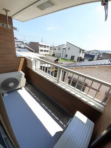パールコート東雲のバルコニー