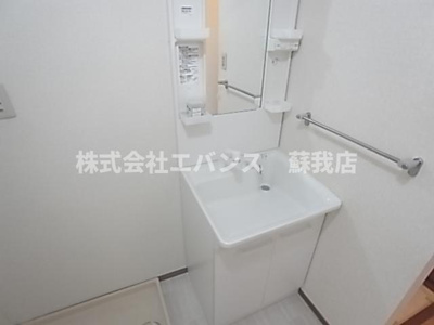 【独立洗面台】 | パンプキンハウス | 使いやすい独立洗面台です