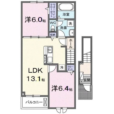 フリーデグランツの間取り