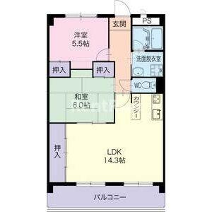 フェリース　アイチの間取り