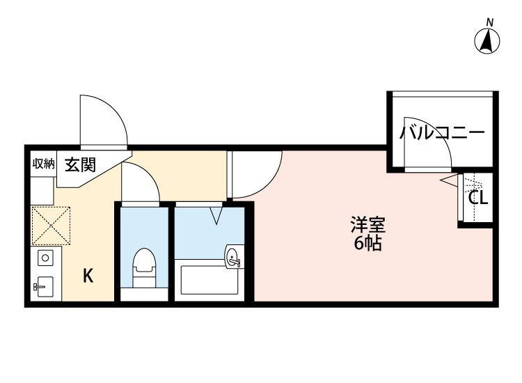 アンソレイユの間取り