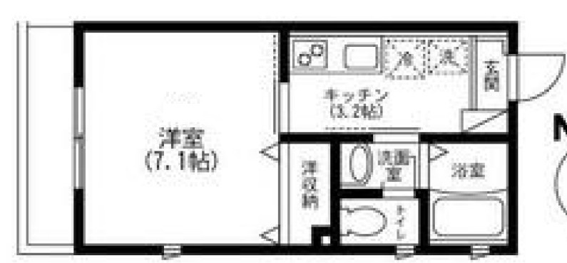 カサート駒込の間取り